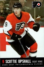 Scottie Upshall 2006-07 Philadelphia Flyers Postcard