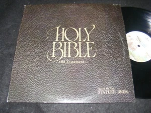 GOSPEL LP Oddity THE STATLER BROTHERS Holy Bible OLD TESTAMENT Mercury 1975 Clen - Picture 1 of 1
