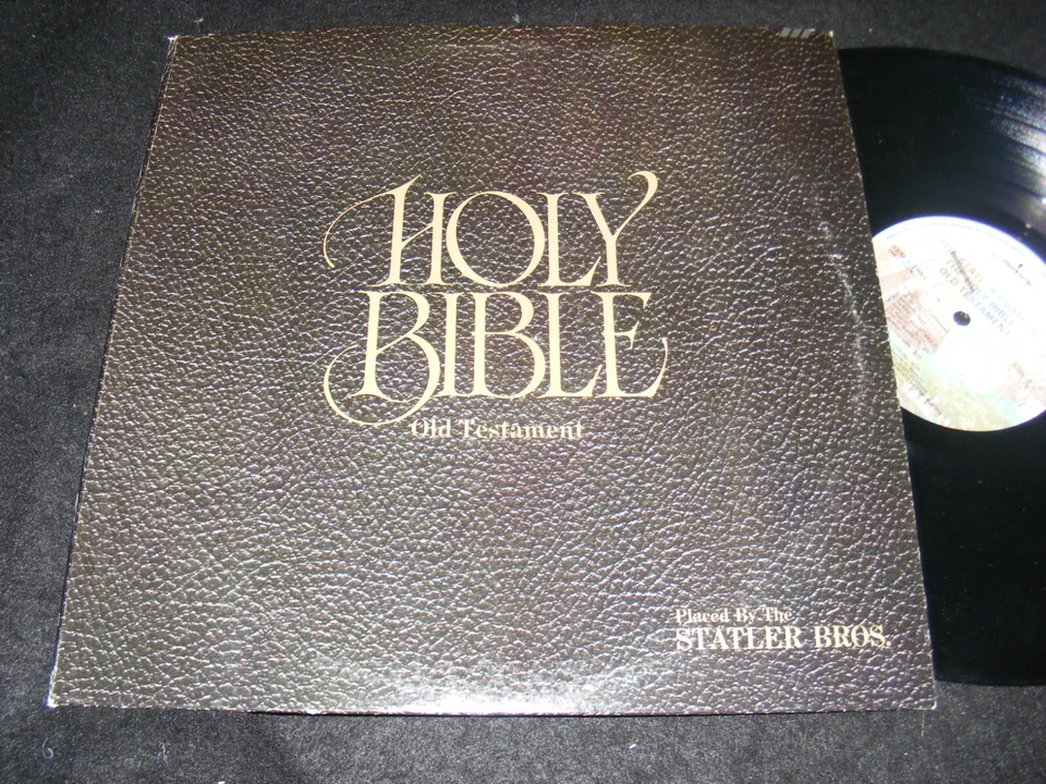GOSPEL LP Oddity THE STATLER BROTHERS Holy Bible OLD TESTAMENT Mercury 1975 Clen - Image 1 of 1