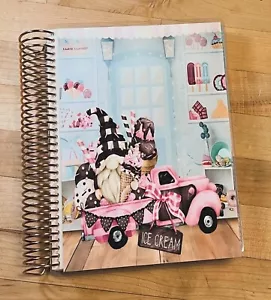 Juego de 4 cubiertas de gnomos de heladería tienda de 4 usos con planificador espiral de bobinas Erin Condren A5- - Imagen 1 de 4