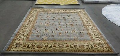 Alfombra de encuadernación cuadrada dañada AZUL 8' X 8', precio reducido 1172623526 LNH312B-8SQ Foto 1 de 4