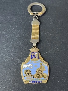 Madrid Spain La Cibeles Enamel Well Made Keychain Key Fob Ring - Picture 1 of 3