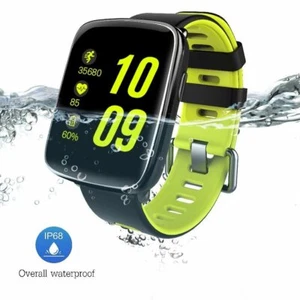 waterproof Bluetooth Smart watch phone make call message Swimming Heart rate - Picture 1 of 14