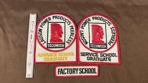 Lot of 3 Vintage Tecumseh Lauson Peerless Patch Briggs Stratton Power Equipment - Picture 1 of 6