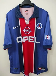 PSG 1998-1999 Paris camiseta shirt trikot maillot maglia L - Photo 1 sur 8