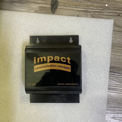 Premier Technologies SM 1000 Series (SM-1000x)  Icc 5000 Digital Announcer (B5) - Image 1 of 4