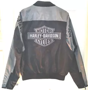 HARLEY DAVIDSON MEN'S HARLY RIDER JACKET COAT WATER RESISTANT SIZE LARGE - Picture 1 of 7