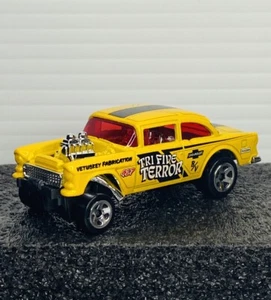 '23 Hot Wheels 110/250 '55 Chevy Bel Air Gasser 1/5 HW GASSERS TRI-FIVE TERROR - Imagen 1 de 1