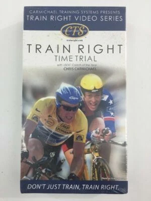 Train Right - Time Trial : Biking (VHS, 2003) New Sealed  Foto 1 de 4