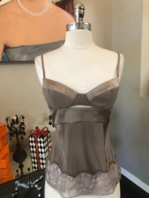 Blusa top corsé bustier seda topo Kaufmanfranco 2828-14-2169 Foto 1 de 4