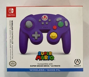 PowerA Wireless Controller for Nintendo Switch (Gamecube Style) Super Mario Toad - Picture 1 of 4