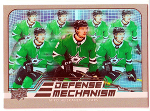 2022-23 Upper Deck Series 1 GOLD DEFENSE MECHANISM Miro Heiskanen  SP