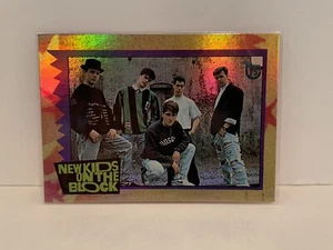 Topps 75th Anniversary Rainbow Foil #94 New Kids In The Block - Picture 1 of 2