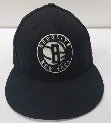 NBA Brooklyn Nets New Era Bordado Snapback Gorra Negra #8 Deron Williams  Foto 1 de 4
