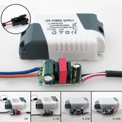 Innovative Design 3W24W Segment AC85265V Constant Current LED Driver for Lamp - Image 1 of 4