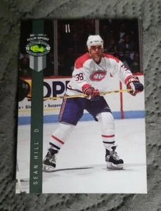 1992 Classic Four-Sport Multi-Sport Card #214 Sean Hill - Montreal Canadiens  - Picture 1 of 2