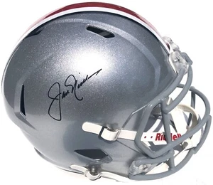 JACK NICKLAUS SIGNED OHIO STATE BUCKEYES FOOTBALL HELMET PSA/DNA GOLF MASTERS - Picture 1 of 4