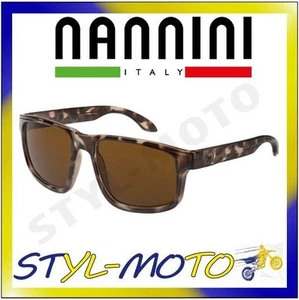 OCCHIALI DA SOLE NANNINI NYC-ONE CAMOUFLAGE TERRA CON LENTE SPECCHIO BRONZO - Foto 1 di 1