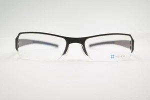 Meyer Eyewear Titanium Skara 47[]15 137 Gray Half-Rim Glasses Frame New - Picture 1 of 4