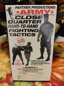 ARMY CLOSE QUARTER FIGHTING TACTICS Panther Productions (VHS) NEW, Sealed - Picture 1 of 2