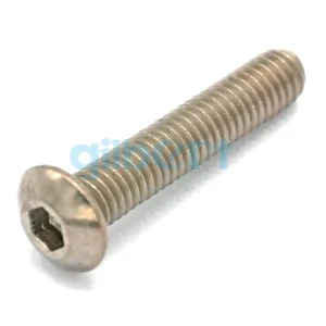 (20) M3x15mm GR2 Titanium Hex Socket Dome Cap Screw Bolt Anti Acid Corrosion - Picture 1 of 8