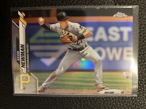 2020 Topps Kevin Newman Chrome Refractor #98 Pirates - Picture 1 of 2