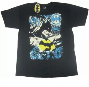 Mens DC Comics Super Hero Batman Logo Short Sleeve T Shirt Size S Small tee - Picture 1 of 5