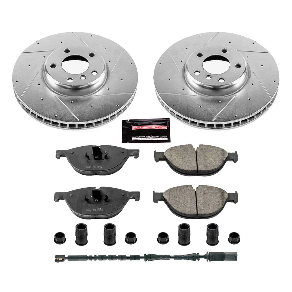 Power Stop K6026 1-Click Z23 Evolution Sport Brake Kit for 11-13 BMW 535i - Imagem 1 de 1