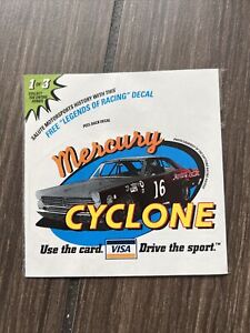 Vintage Mercury Cyclone Legends of Racing Visa Aufkleber Retro 1/1 bei eBay