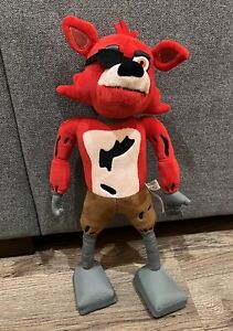 Five Nights At Freddy's Foxy FNAF Animatronic Plush Figure Doll Jump Scare WORKS