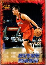 1996 Pacific Power #RR-35 Steve Nash Rookie Regents of Roundball