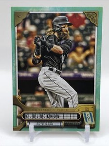 Charlie Blackmon 2022 Topps Gypsy Queen Turquoise /199 Colorado Rockies