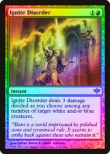Ignite Disorder FOIL Conflux NM Red Uncommon MAGIC THE GATHERING CARD ABUGames