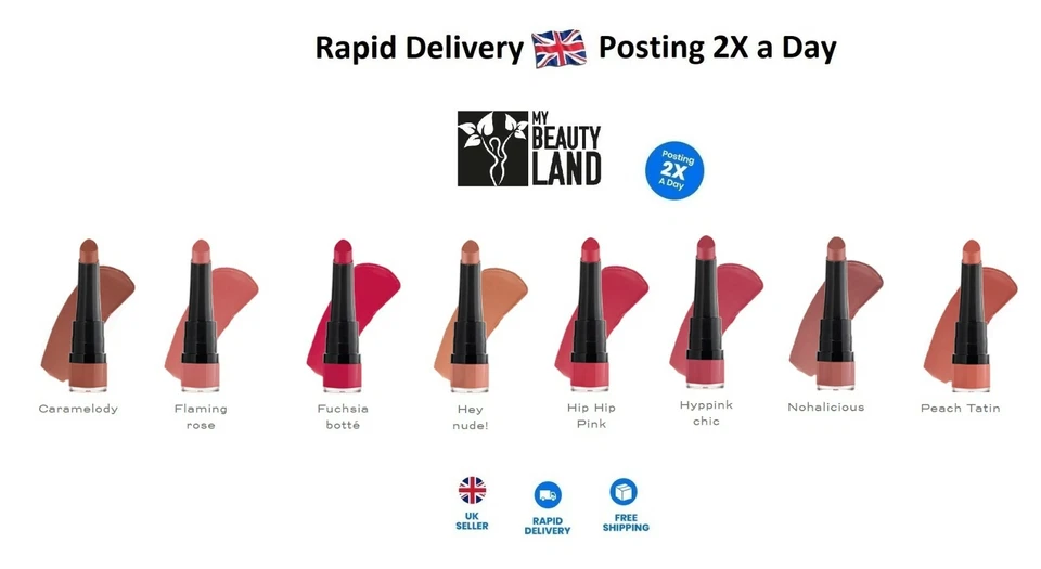 Bourjois Rouge Velvet The Lipstick Bullet ***SEALED***  - Choose Your Shade - image 1 of 1