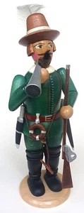 Erzgebirge Räuchermann Soldat Holz handmade 22 cm Darstellung Karl Stülpner RAR! - Bild 1 von 4