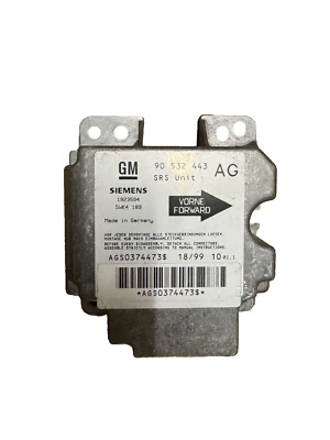 Centralina airbag Opel Corsa B centralina airbag 90532443 AG - Immagine 1 di 2