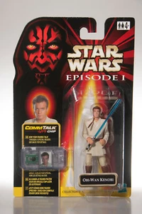 Obi Wan Kenobi - Figura de acción de Star Wars - Episodio 1 - con chip CommTalk - Imagen 1 de 2