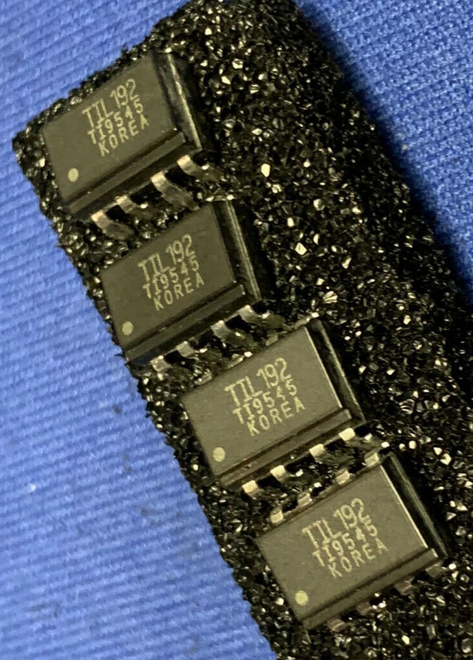 TIL192 TI OPTO TRANSISTOR SALIDA 8 PINES DIP NEGRO NUEVO ÚLTIMOS Foto 1 de 1