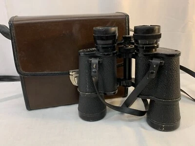 Vintage BUSHNELL Sportview 7 x 35 wide field Binoculars with Strap & Case - Image 1 of 4