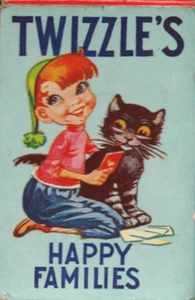 1957 Ariel Productions Ltd Gerry Anderson Twizzle's Happy Families Card Game - Picture 1 of 17
