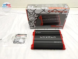Crunch GP-1500.4 1500 Watt 4 Channel Car Audio Amplifier Stereo Amp Bridgeable - Picture 1 of 8