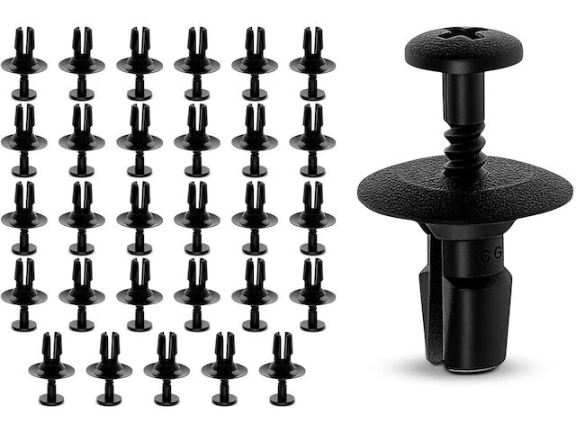 Grille Retainer Clip Set For 1997-2000 BMW 528i 2.8L 6 Cyl 1998 1999 TQ113DK - Image 1 of 1