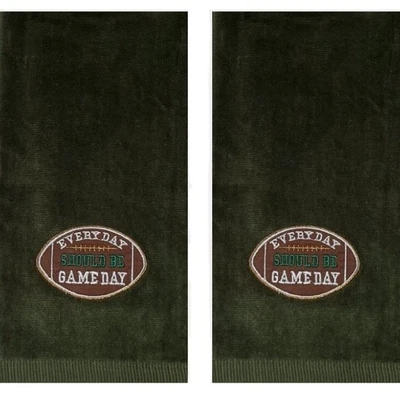 Полотенце для рук Everyday Should Be Game Day - Celebrate Fall Together зеленое 2 шт. - Изображение 1 из 4