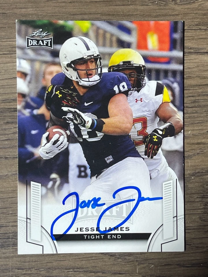 Jesse James Autographed Signed Penn State Nittany Lions Trading Card - Image 1 of 1