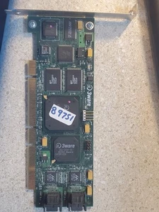 3ware Escalade 8506-4LP PCI-X 4-Port SATA Hardware RAID Controller – Low Profile - Picture 1 of 4
