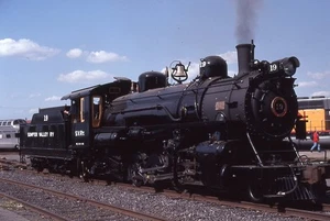 AN Original Slide SV Sumpter Valley Railway 2-8-2 #19 - Portland OR 1998 - Picture 1 of 1
