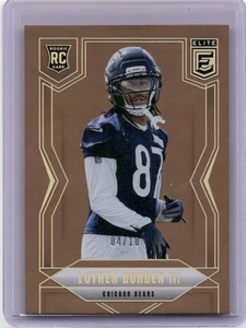 Elite Gold #118 Luther Burden III Rookie RC/10 2025 - Imagen 1 de 2