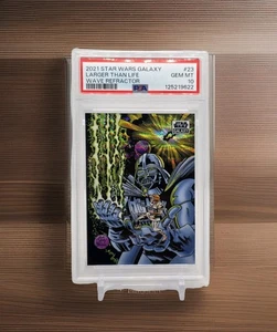 2021 Topps Chrome Star Wars Galaxy 🔥 LARGER THAN LIFE WAVE #/99 🔥 PSA 10 Vader - Picture 1 of 2