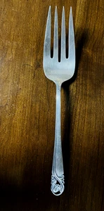 INTERNATIONAL STERLING SPRING GLORY SERVING FORK 9-1/8" long 84gr / 3 oz - Picture 1 of 7