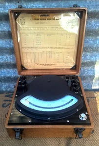Vintage A.J.Williams Precision D.C Voltmeter - Foto 1 di 7